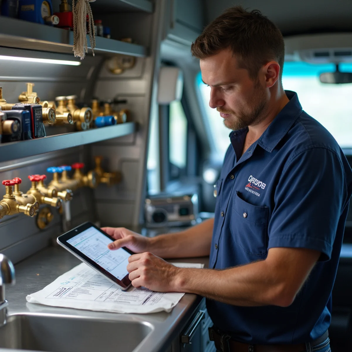 Colorado licensed master plumber with fully equipped service truck and tools